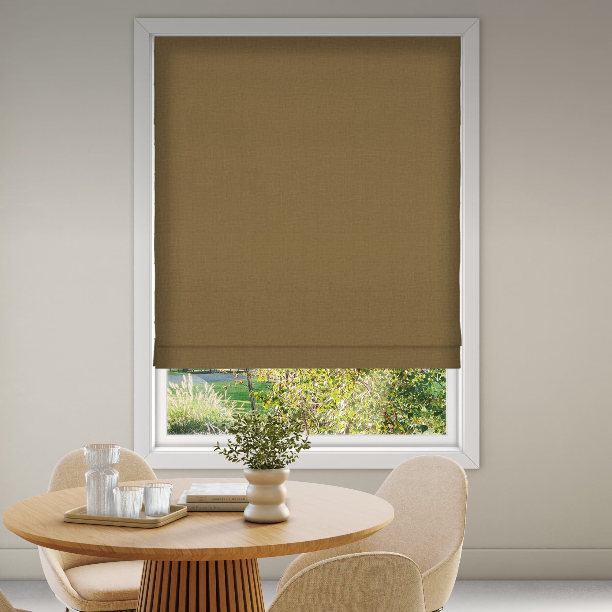 Bordeaux 0025 Roman Blind