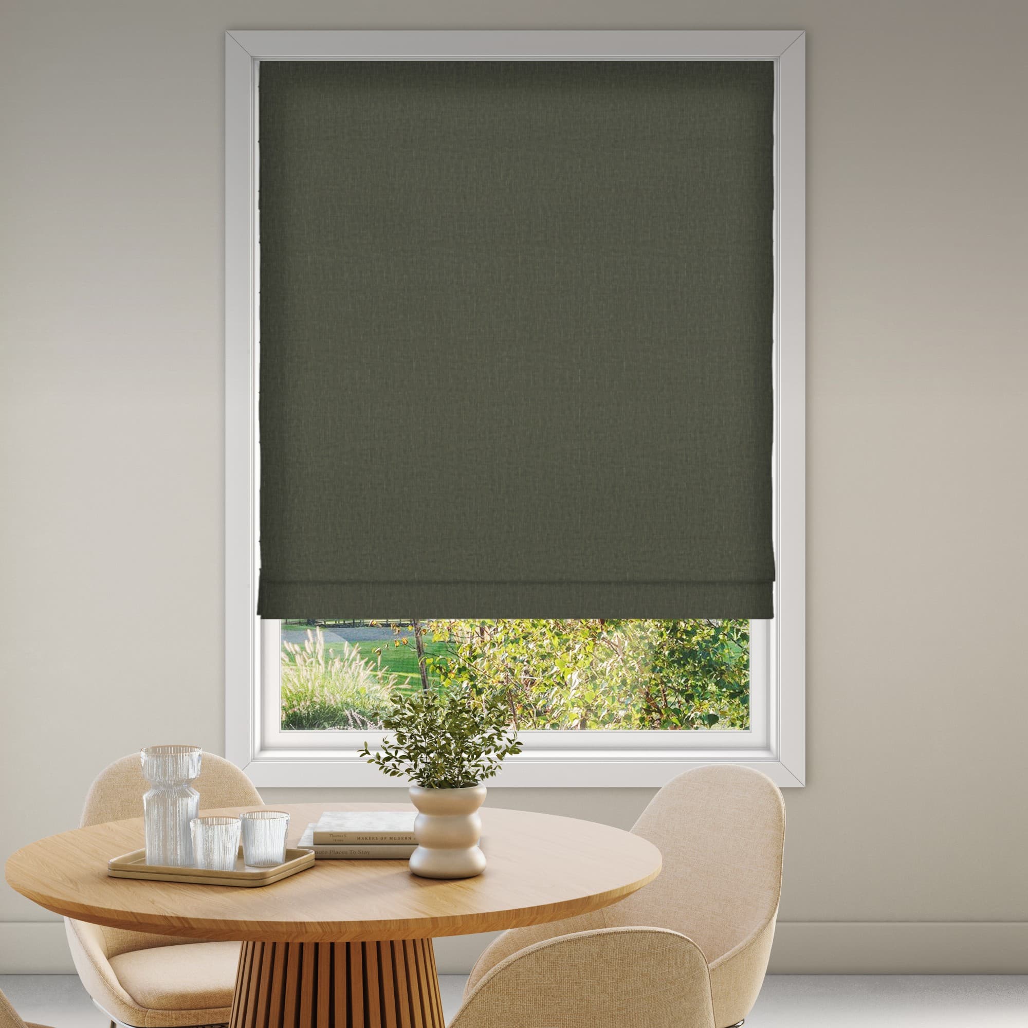 Bordeaux 0030 Roman Blind