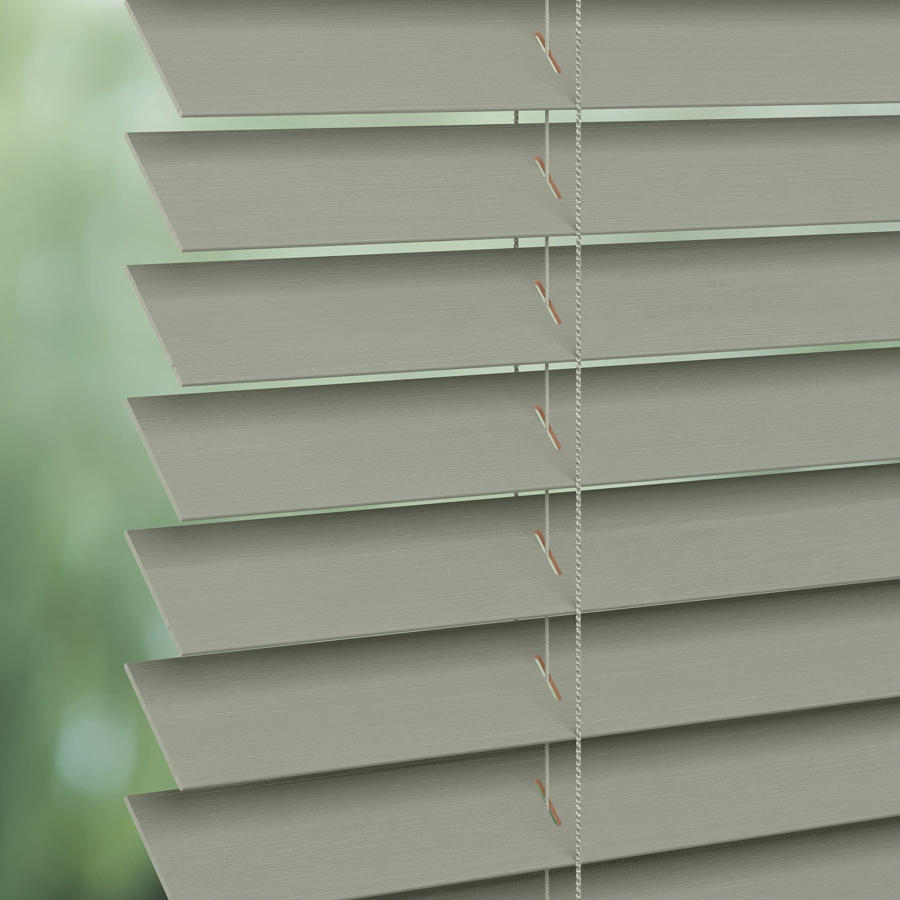 Vintage 8340 Wood Venetians