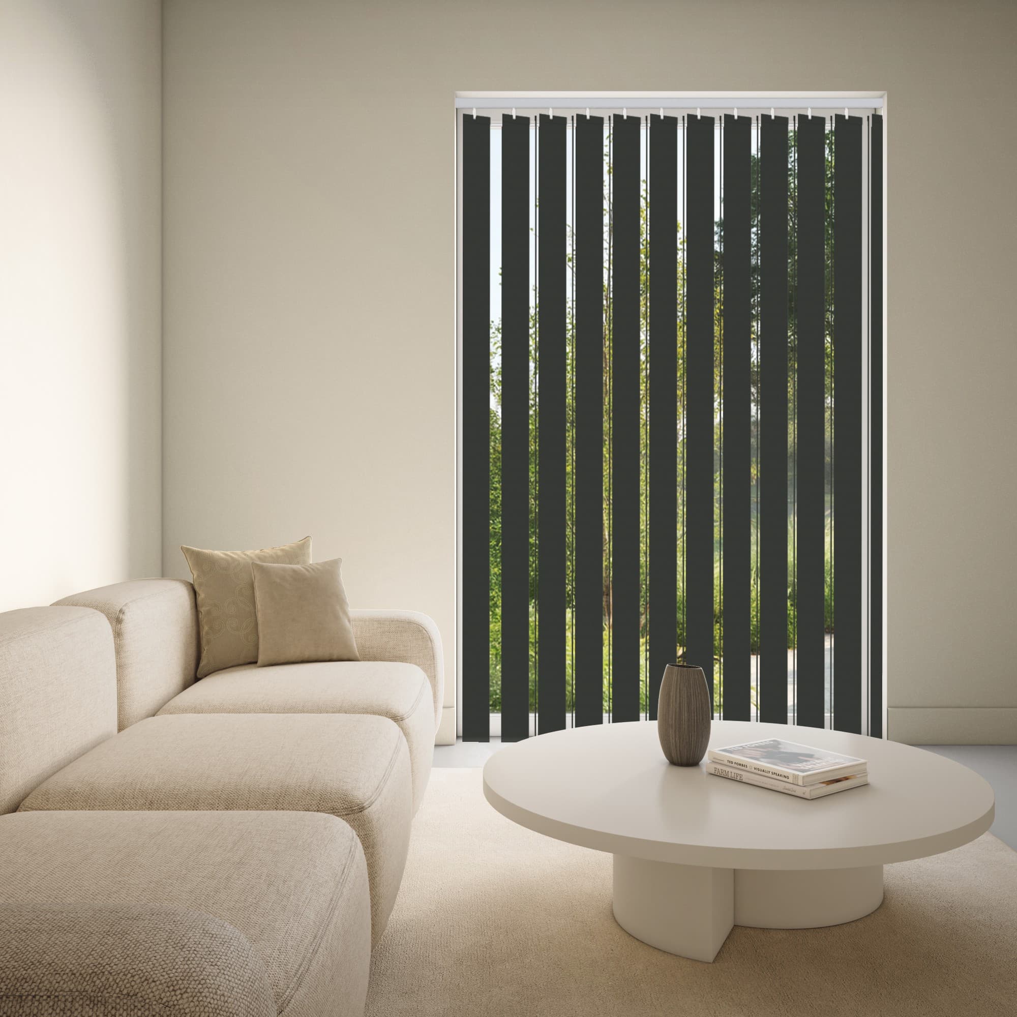 Suede 5073 Vertical Blind