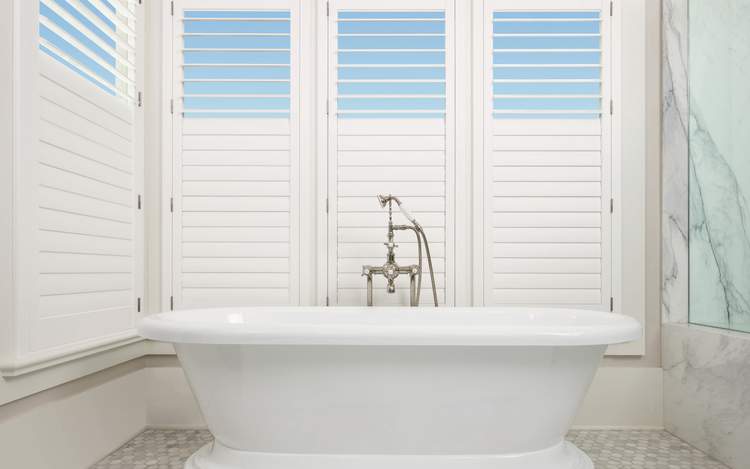 Imitatiehouten Shutters