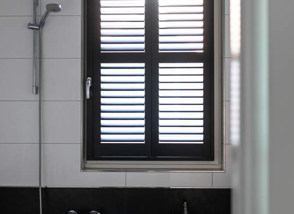 Badkamer shutters