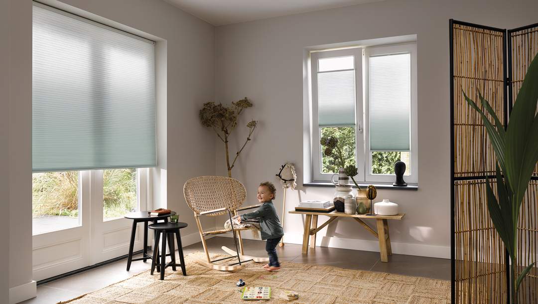 Stores Duette® à l'épreuve des enfants