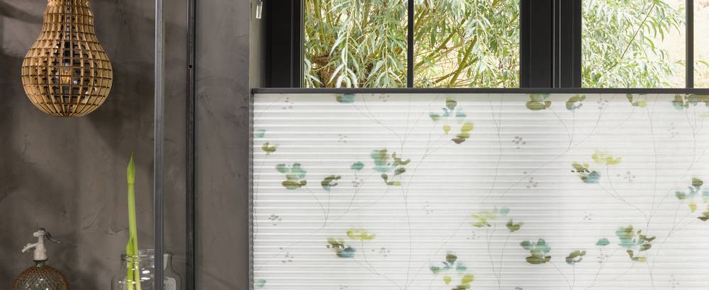 Duette® Shades met bloemenprint