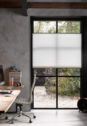 Luxaflex® Duette® Shades Top-Down/Bottom-Up in home office