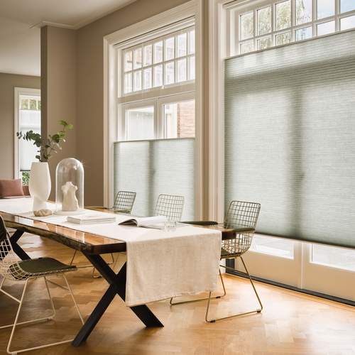 vintage groene Luxaflex® Duette® Shades