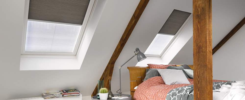 Stores Plissés Luxaflex® - fenêtre de toit