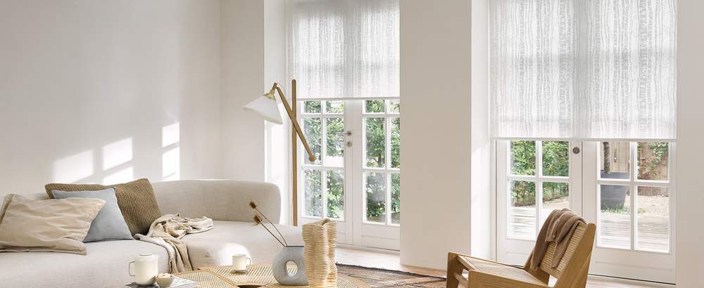 verduisterende luxaflex rolgordijnen slaapkamer