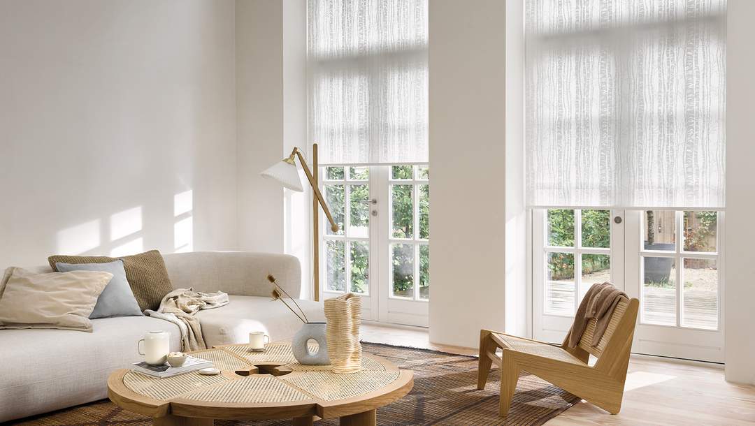 verduisterende luxaflex rolgordijnen slaapkamer