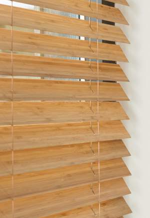 bamboe houten jaloezieën van Luxaflex®