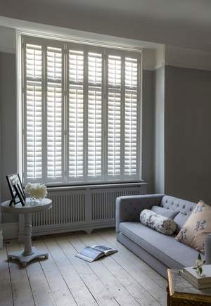 Shutters voor de woonkamer