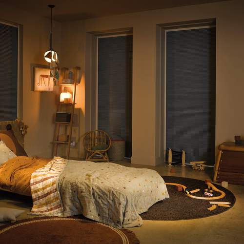 Luxaflex® kamerverduisterende jaloezieën Duette® Shades met LightLock™