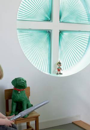 Stores Plissés Luxaflex® - Fenêtre ronde